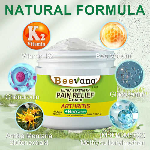 Beevana™🔥Bee Venom Crema para terapia de huesos y articulaciones