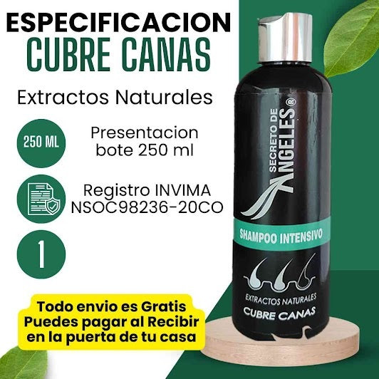 Shampoo cubre canas - CubreMax